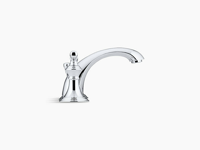 Kohler K-394-4 Devonshire® Wide Spread Faucet Vibrant Polished Nickel gallery