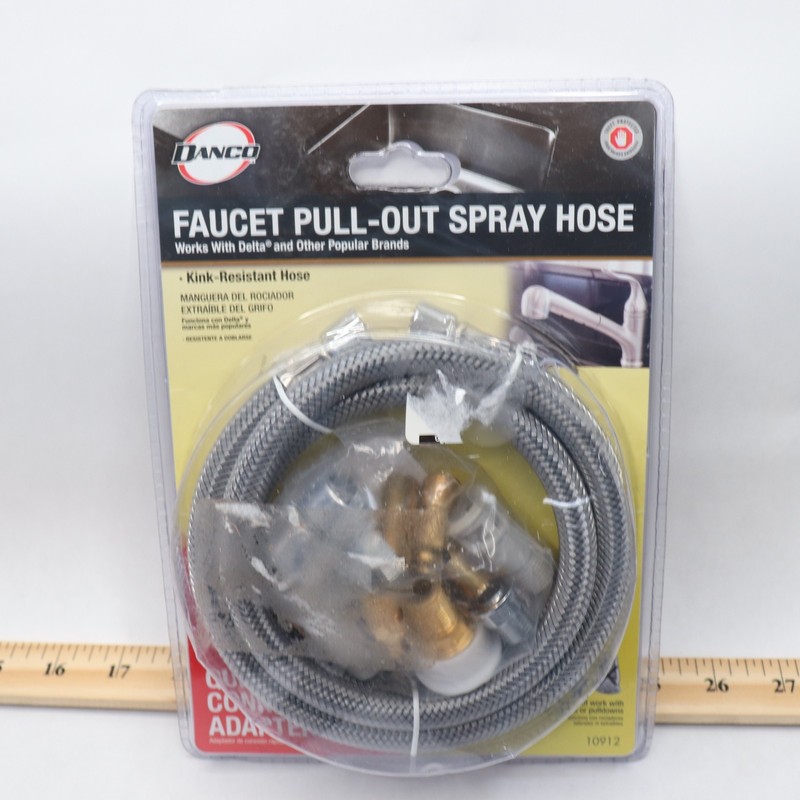 Danco Replacement Kitchen Faucet Pull-Out Spray Hose Kit Nylon 57" 10912 gallery
