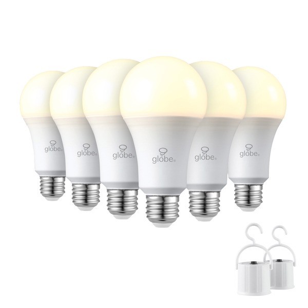 Globe Power Reserve Battery Backup Bulb Power Failure Bulb 6Pk 800lm 60W 10Hrs gallery