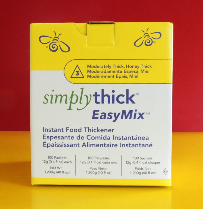 5 Count - SimplyThick EasyMix 12g / packet Food Thickener - #3 HONEY gallery