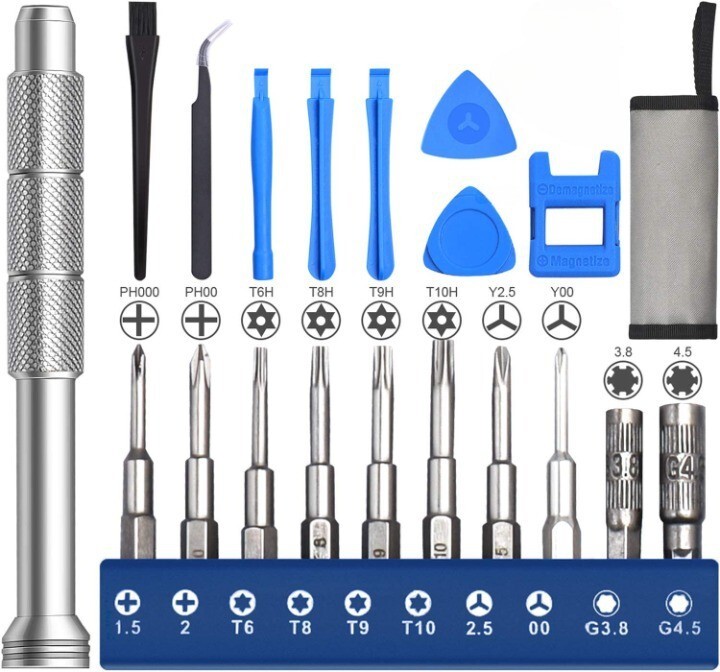 Tool Kit Repair Tools For XBox One Series S/X/360 PS5 PS4 PS3 Controller Console gallery