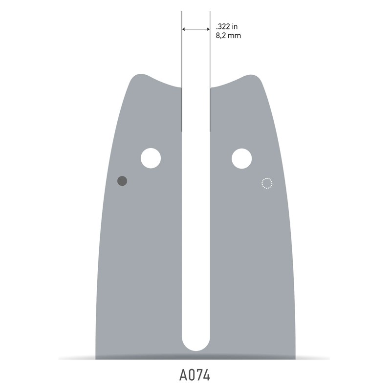 Oregon 12" AdvanceCut Guide Bar, 91 Series | 120SXEA074 gallery