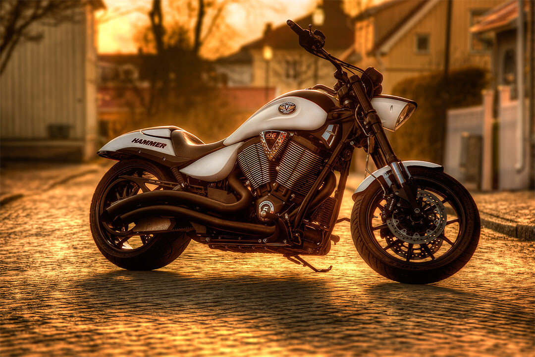 Victory Motorcycles Hammer Classic Motorcycle Wall Art Home Decor - POSTER 20x30 gallery