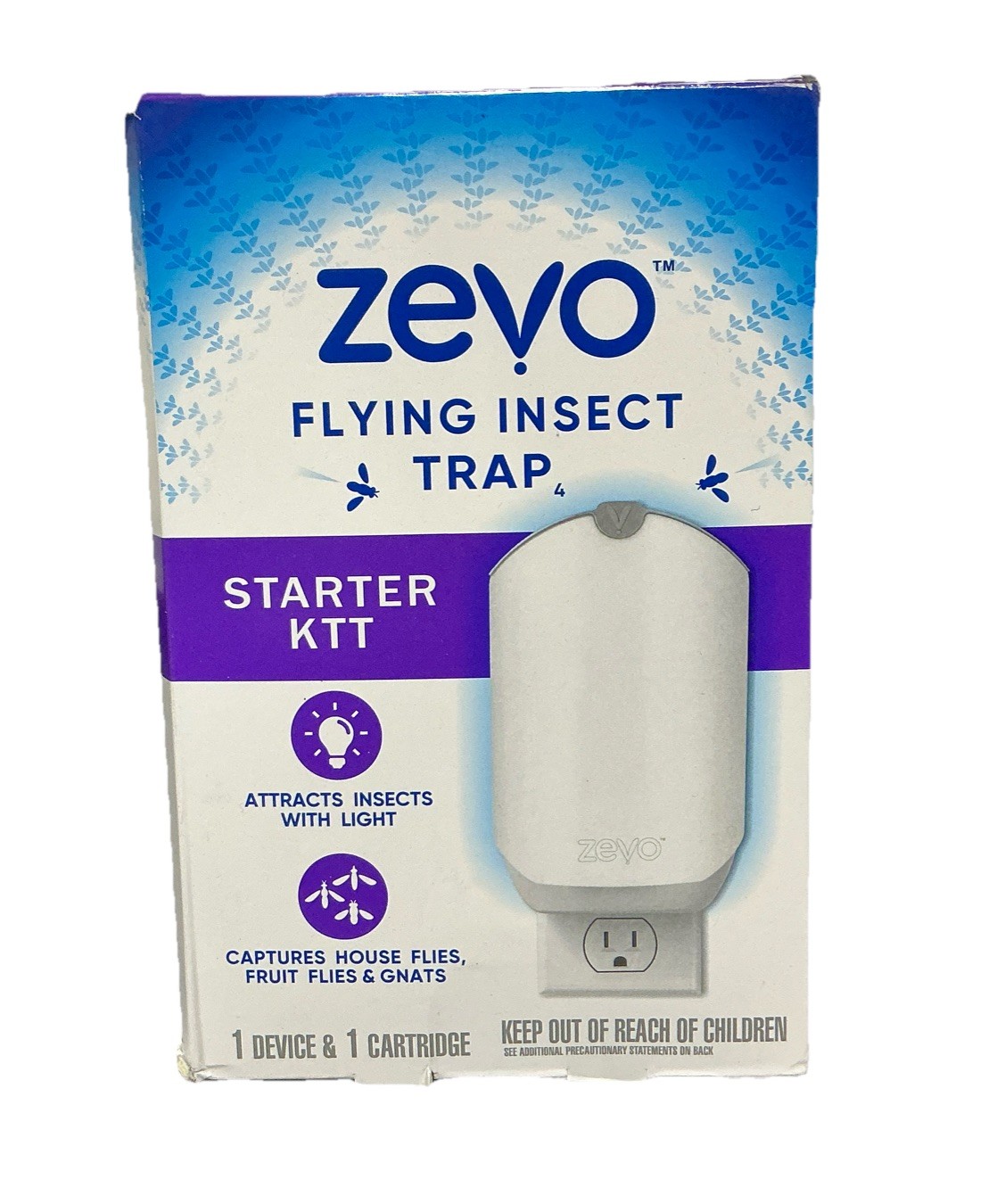 Zevo Flying Insect Trap Starter Kit. 1 Device & 1 Refill Cartridge gallery
