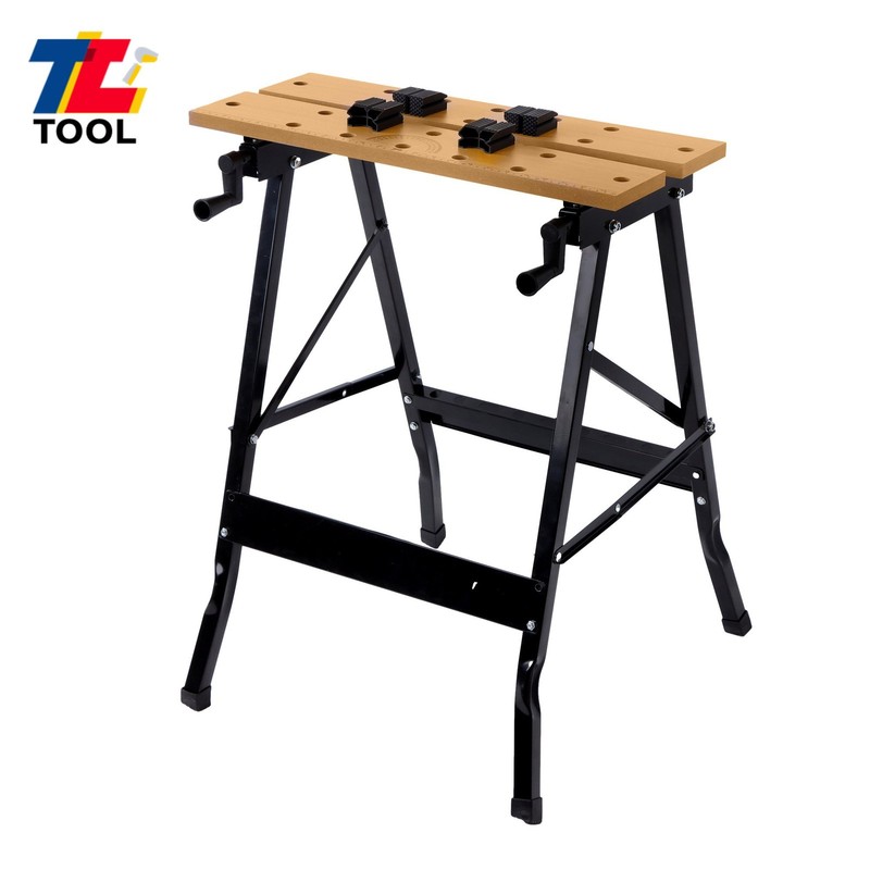 220Lb Multi Purpose Folding Portable Workbench W/ Measuring Ruler And Protractor gallery