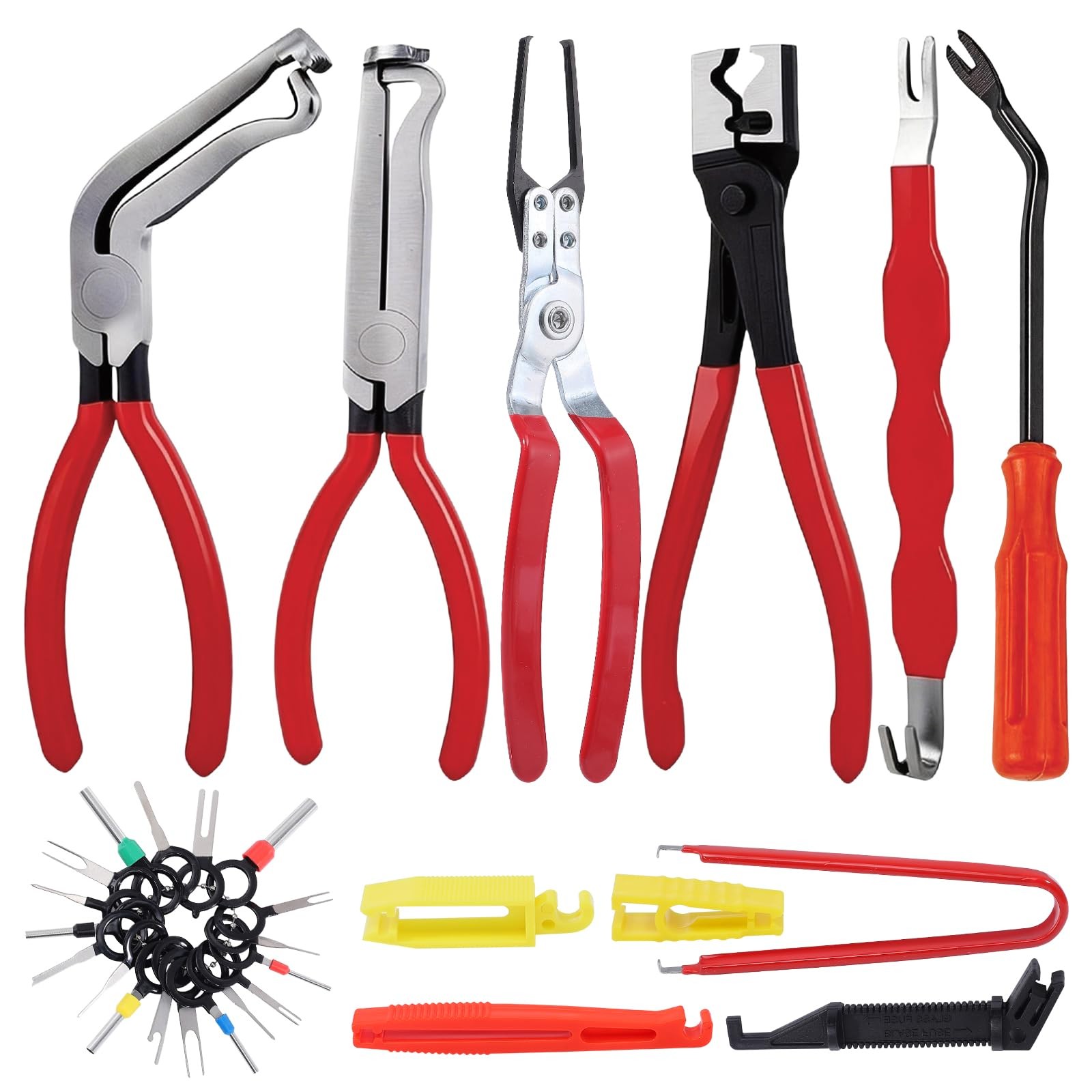 12 Pcs Electrical Disconnect Pliers Set for Automotive Connector Removal gallery
