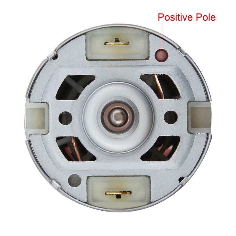 RS550 DC Motor 8.2mm 14 Teeth Gear Micro 21V 28000RPM for Electric Saw Motor gallery