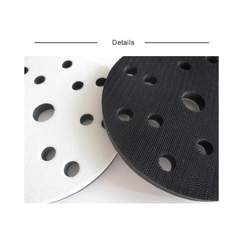6 inch Hook Loop Soft Foam Interface Sanding Disc Sander Buffer Backing Pad 5PCS gallery