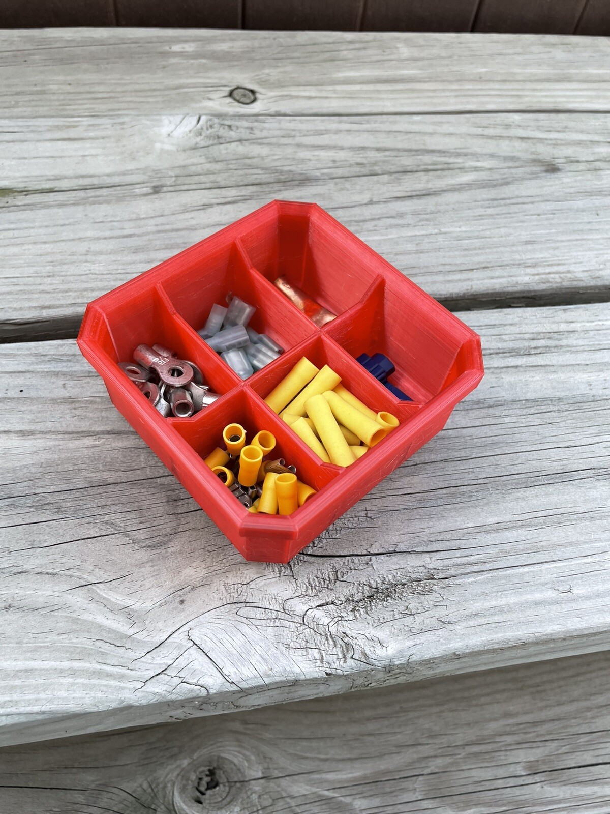  PACKOUT 6 Compartment Low Profile Bin for Milwaukee - High Quality PETG Plastic gallery