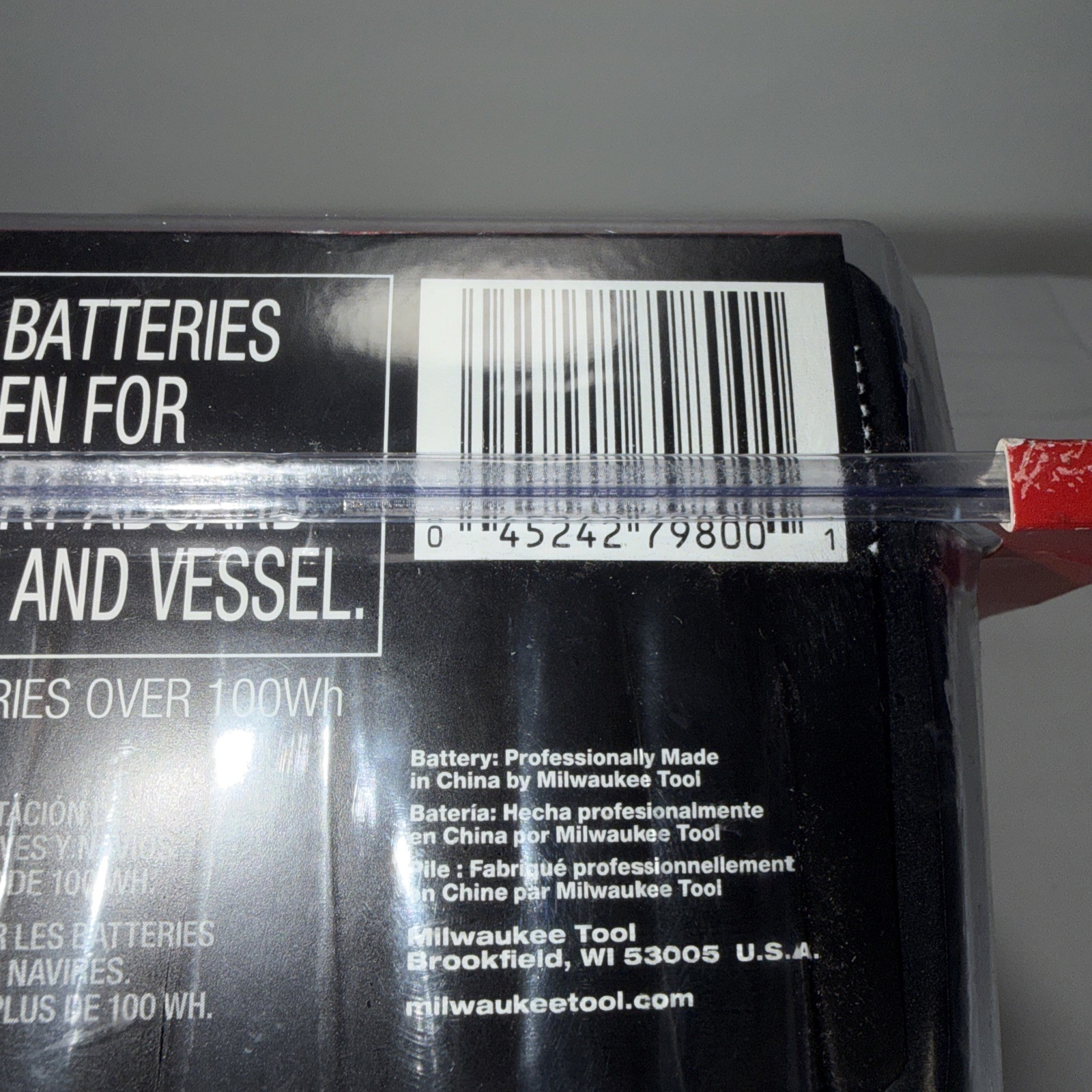 Milwaukee 48-11-1881 M18 REDLITHIUM FORGE XC8.0 Battery Pack gallery