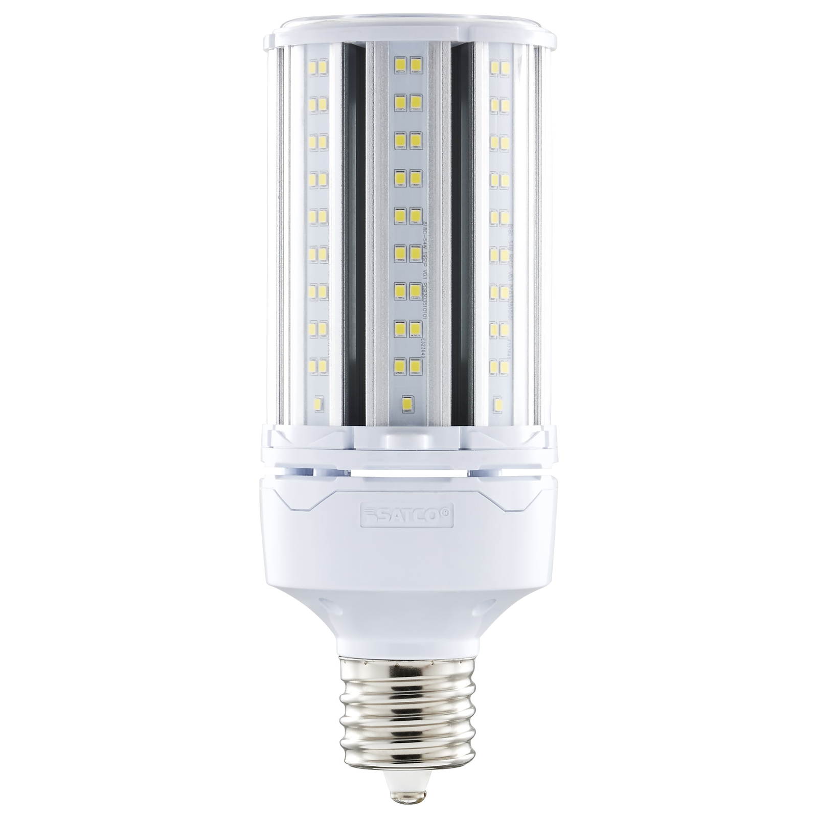 12 Pack Satco LED HID Replacement Corncob 100-277V 54W 300W EX39 5000K Natural gallery