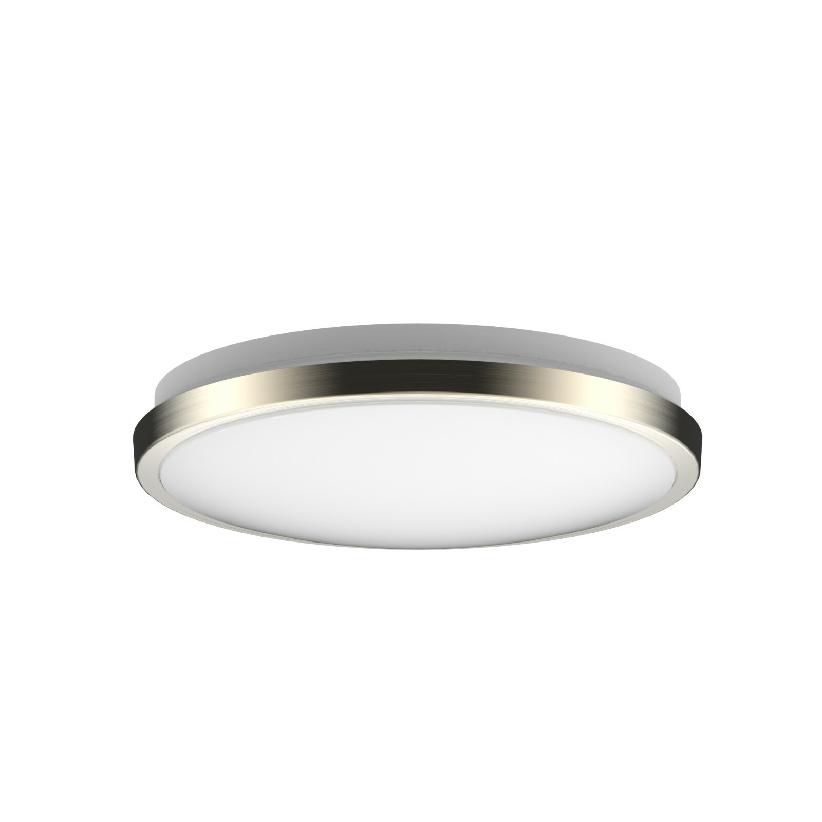 LED Ceiling Lights Flush Mount Brushed Nickel 1200 Lumens Adjustable Brightness gallery