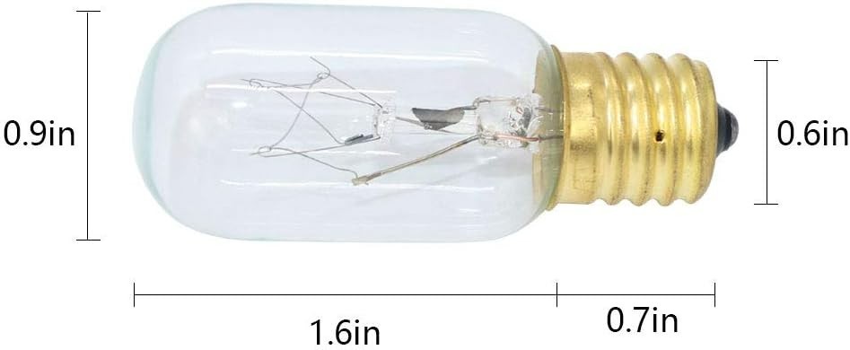 WB36X10003 Light Bulb 40w 130v Microwave Light Replacement for GE Hotpoint 12 pc gallery