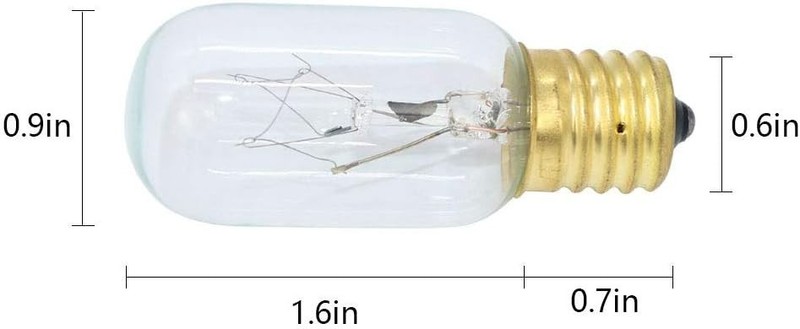 WB36X10003 Light Bulb 40w 130v Microwave Light Replacement for GE Hotpoint 12 pc gallery