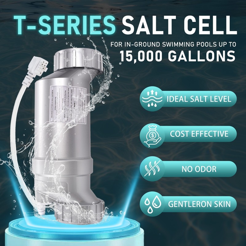 Salt Water Pool chlorinator System 40000 Gallon For Hayward Turbo Cell T-15 gallery