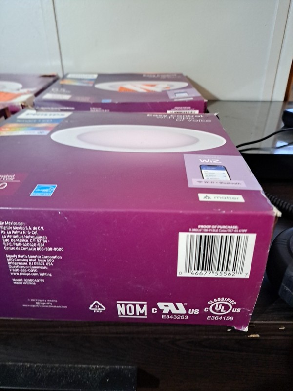 Philips Smart Wi-Fi LED Downlight Recessed White, 6 Inch, 65W, (LOT OF 4) gallery