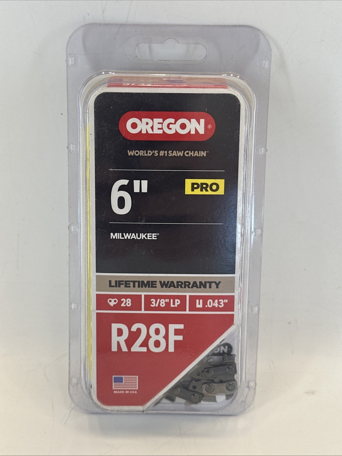 Oregon 6 in Pole Saw Chain 2 Pack For Milwaukee Craftsman Remington Model R28F gallery