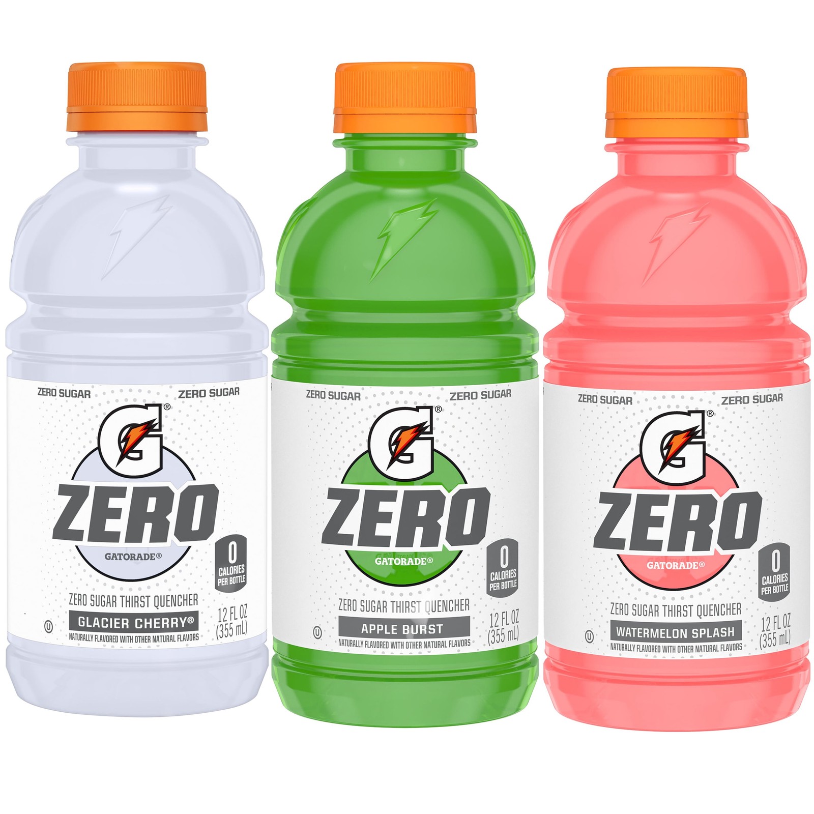 Gatorade Zero Sugar Thirst Quencher Variety Pack, 12 Fl Oz, 18Ct Bottles gallery