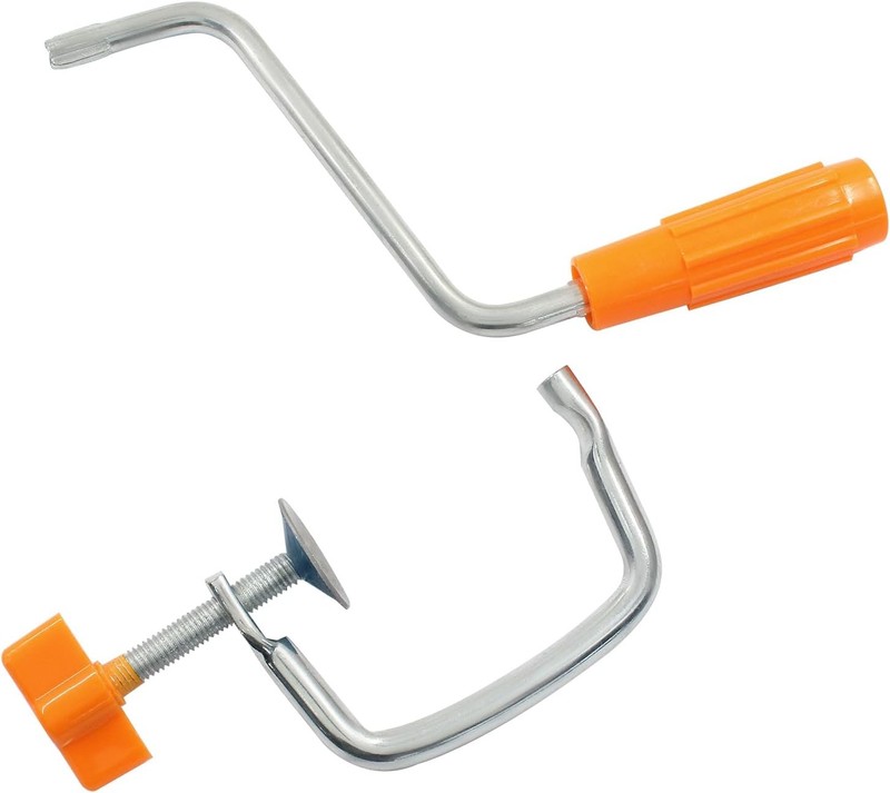 1 Set Pasta Machine Replacement Handle & Holder Clip Manual Noodle Maker gallery