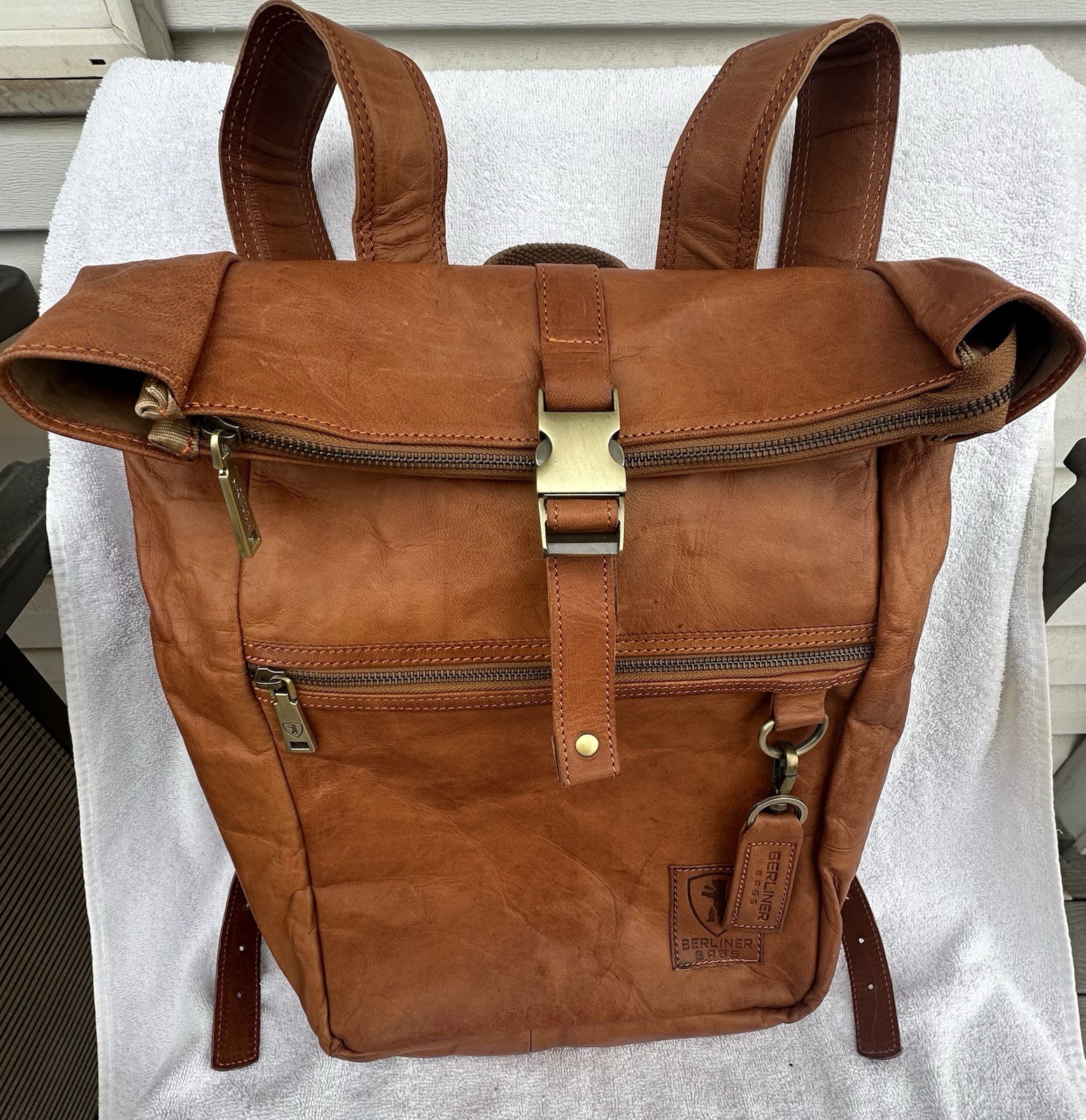 BERLINER Bags Leather Backpack