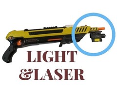 BUG A SALT **LASER & LIGHT COMBO ** With MOUNT – Light your Target & ZERO IN !