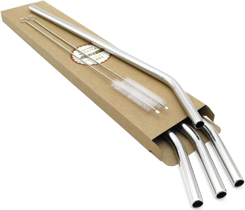 Big Drinking Straws Reusable 12 Inches Extra Long 9mm Extra Wide SUS 304 Food-Gr gallery