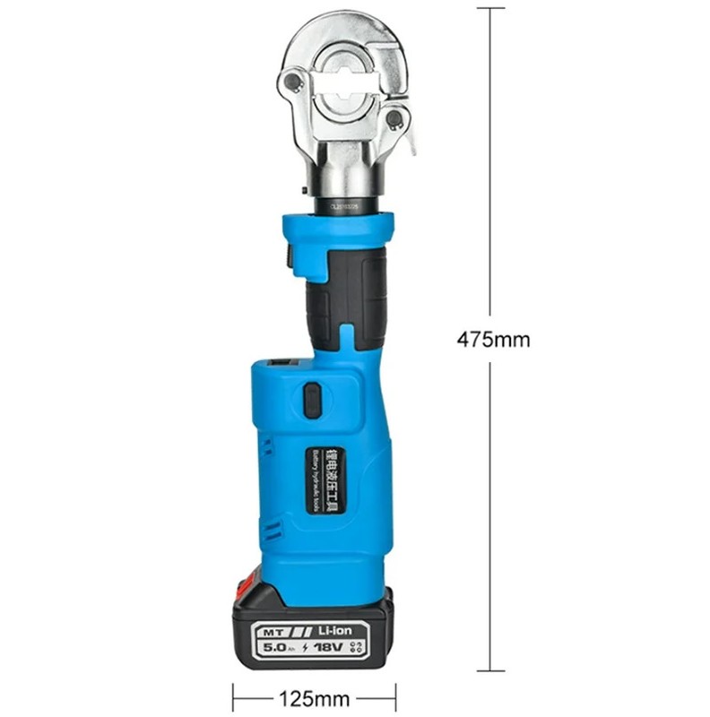 EM-300 Hydraulic Crimping Tool 16-300mm² Cable Copper Terminal Crimping Tool 18V gallery