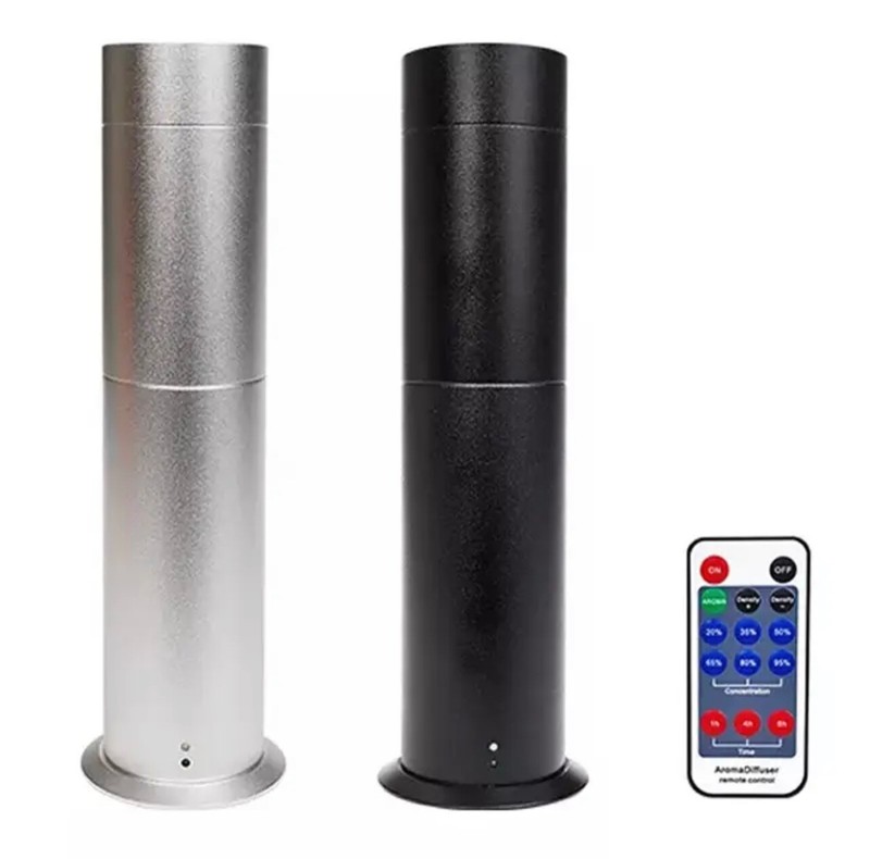 Mini360 Oil Diffuser / Aroma360 / SILVER or BLACK W/Remote Control NEW Waterless gallery