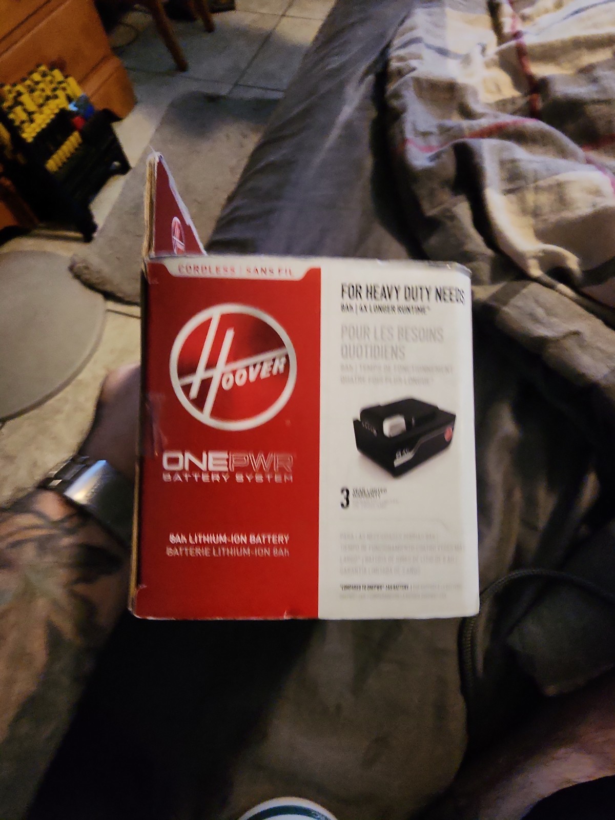 ONEPWR 8.0 Ah Lithium Ion Battery, Compatiable with Hoover 8ah 3 Year Warranty gallery