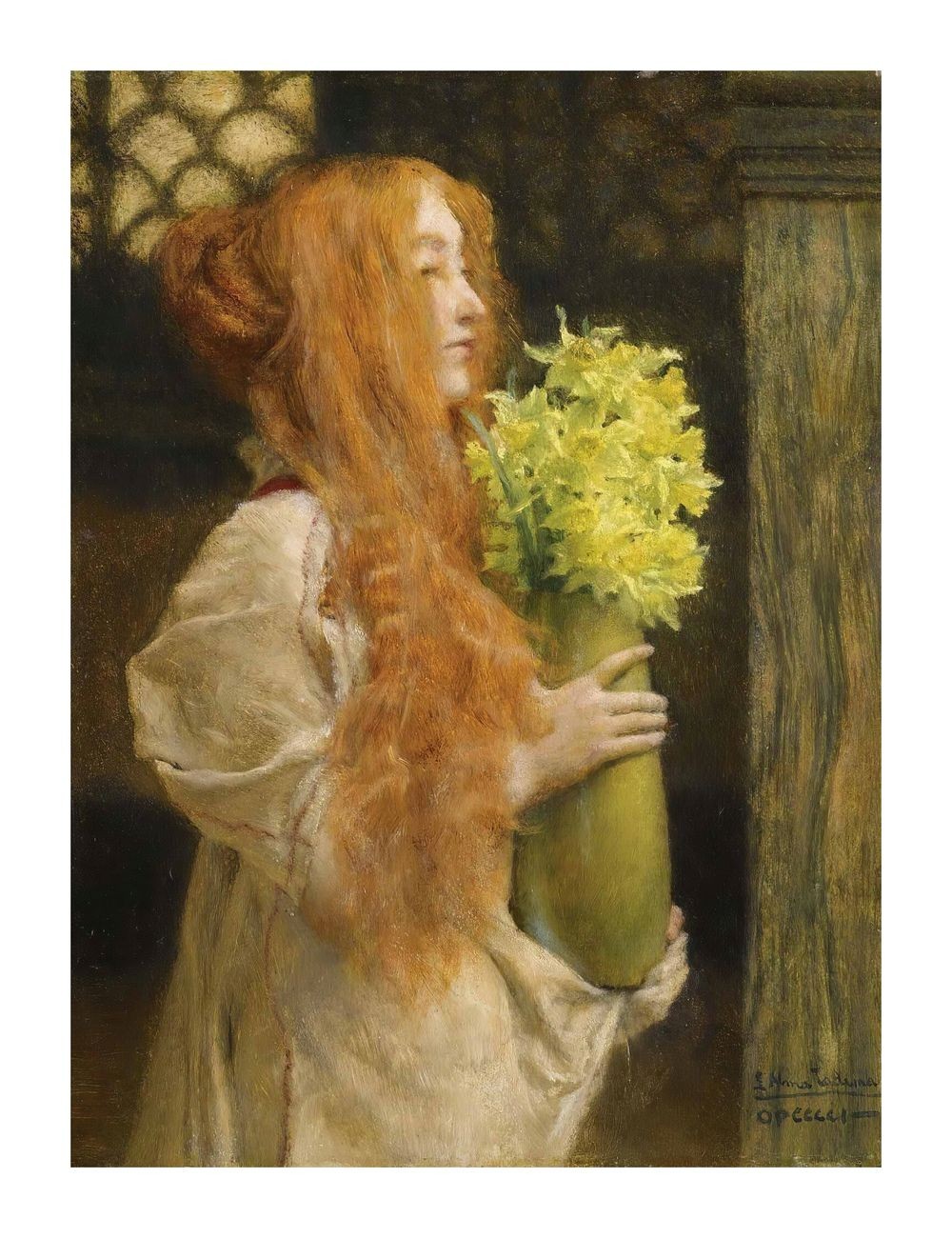 Lawrence Alma-Tadema Spring Flowers : Giclée Art Print 1911 gallery