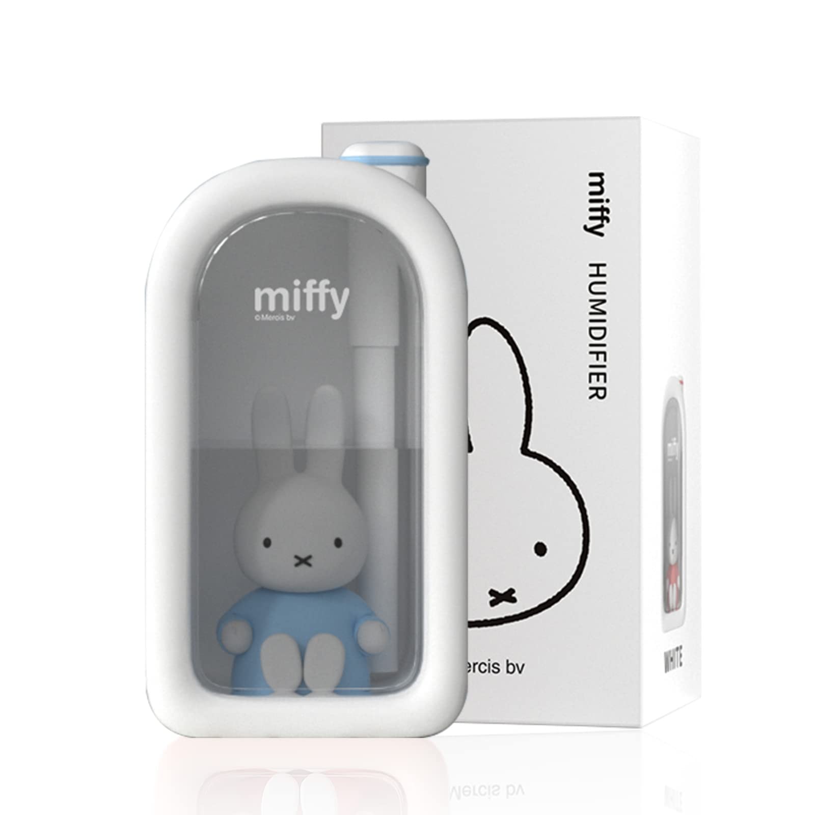 Mipow Miffy Cool Mist Humidifier 380ml Ultrasonic Mini Night Light Blue gallery