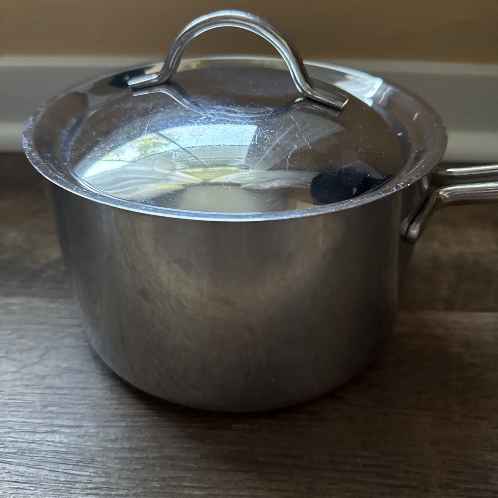 Revere Ware Pro Line 3 QT 3 L Stainless Steel Saucepan with Lid 6713 gallery