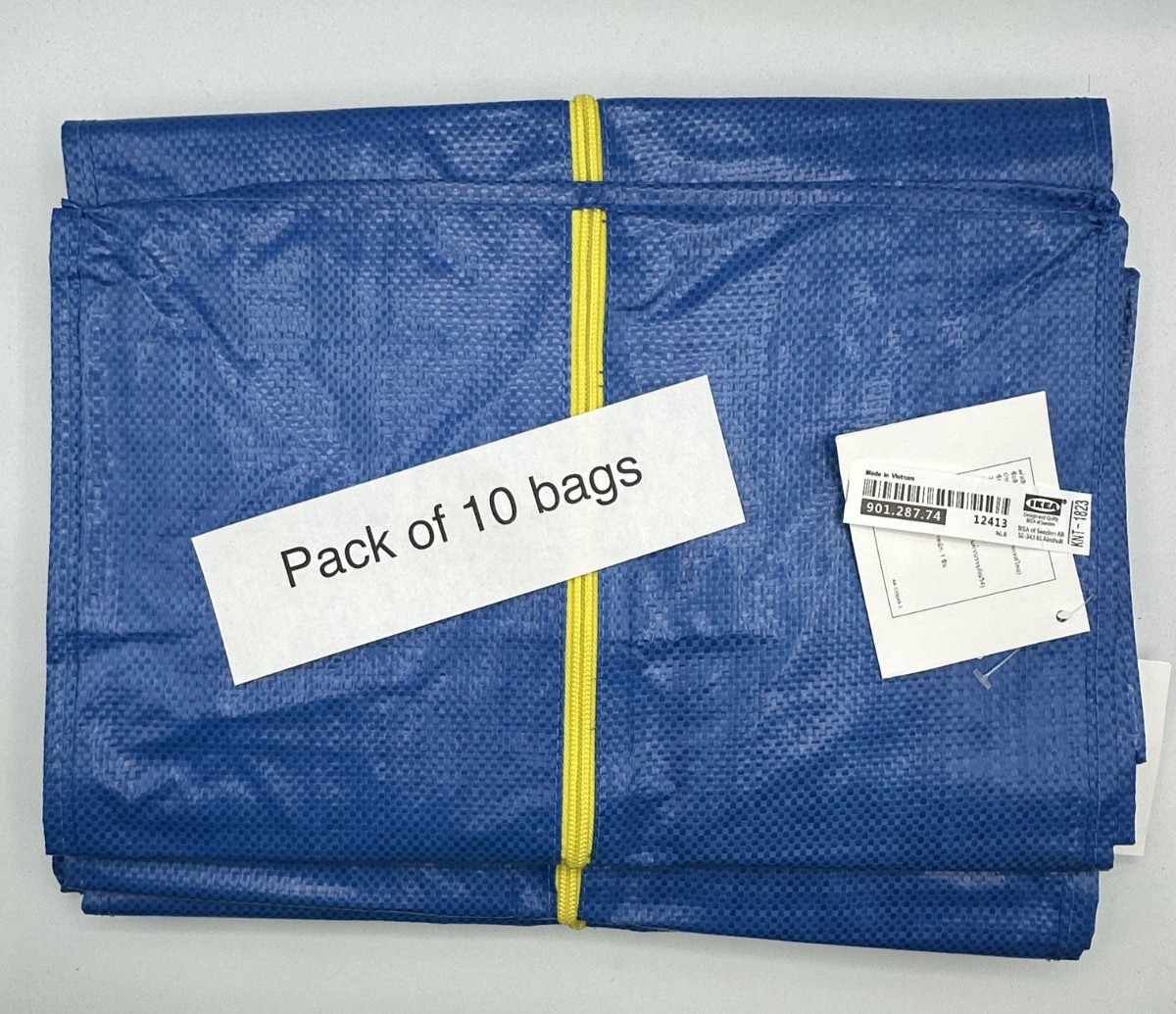 Ikea Storage Bag, Laundry - Blue -- SET of 10 NEW! Free shipping gallery