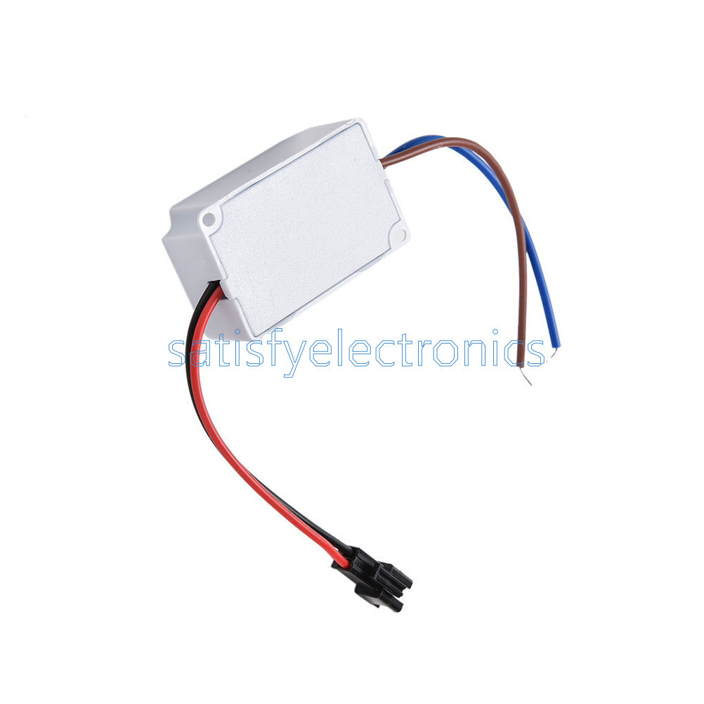 AC 85V-265V to DC 12V LED Electronic Transformer Smart Power Supply Driver 3X1W gallery