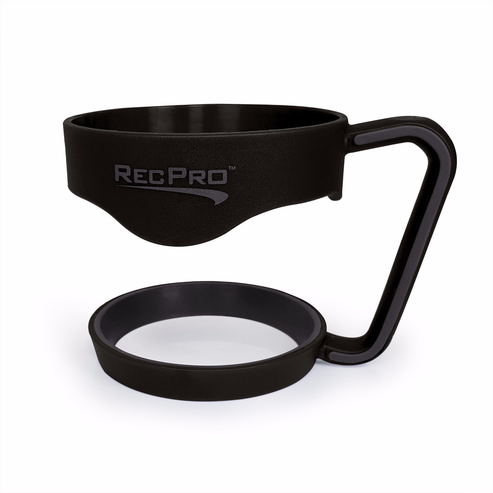 RecPro 30Oz Handles For Stainless Steel Tumblers Black And Gray gallery
