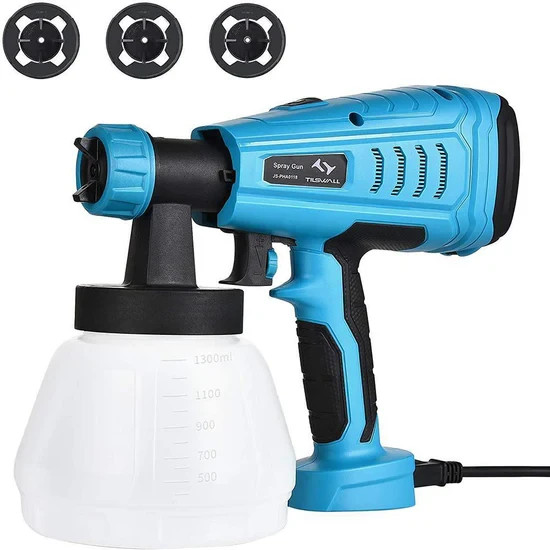 TILSWALL ELECTRIC SPRAY GUN WITH 1300ml DETACHABLE TANK (JS-PHA0118) (BRAND NEW) gallery