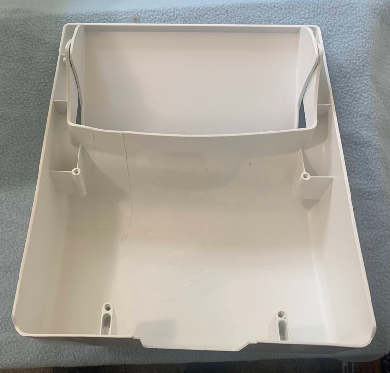 Frigidaire Kenmore Refrigerator Ice Container plastic front and container gallery