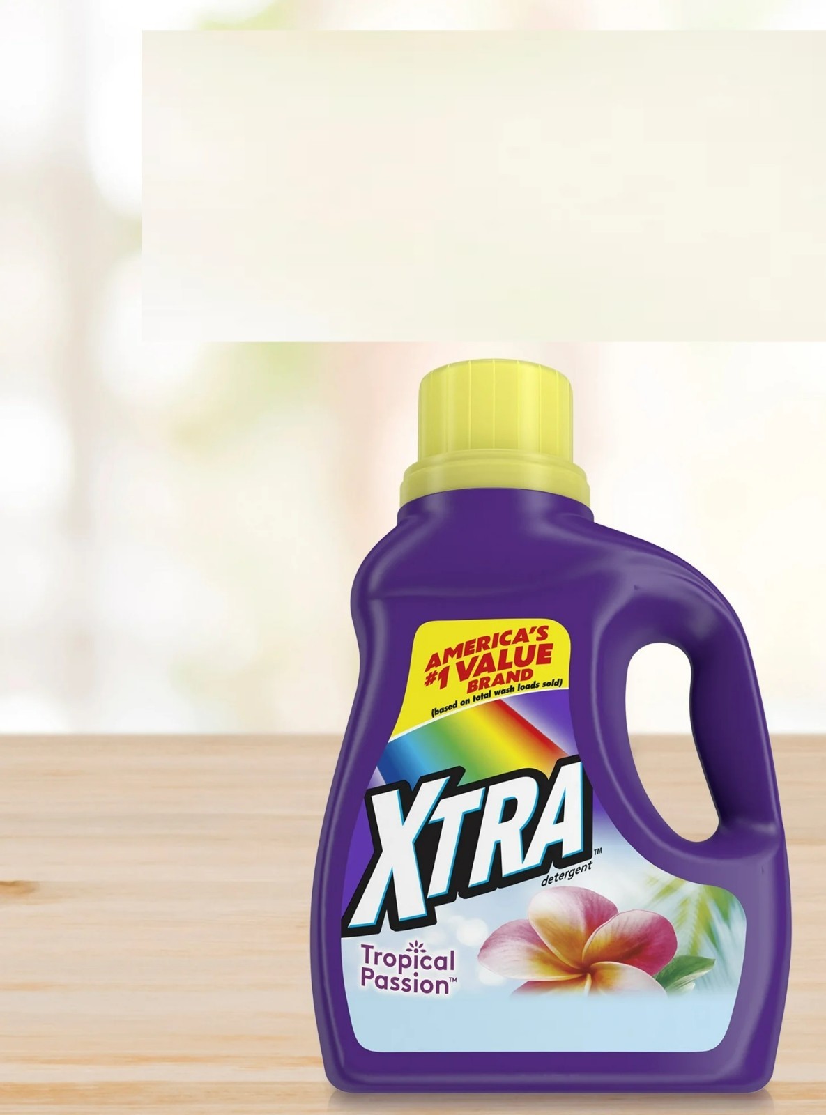 Xtra Tropical Passion Liquid Laundry Detergent, 84 Loads, 100.8 fl oz gallery