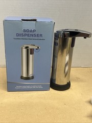 280ML Touch-Free Automatic IR Sensor Stainless Steel Liquid Soap Pump Dispenser