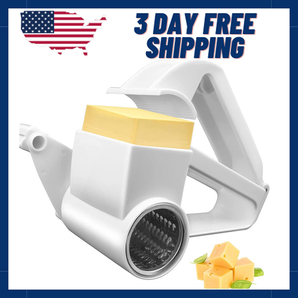 Olive Garden Rotary Parmesan Cheese Grater Stainless Steel Drum Freeshipping New gallery