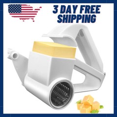 Olive Garden Rotary Parmesan Cheese Grater Stainless Steel Drum Freeshipping New