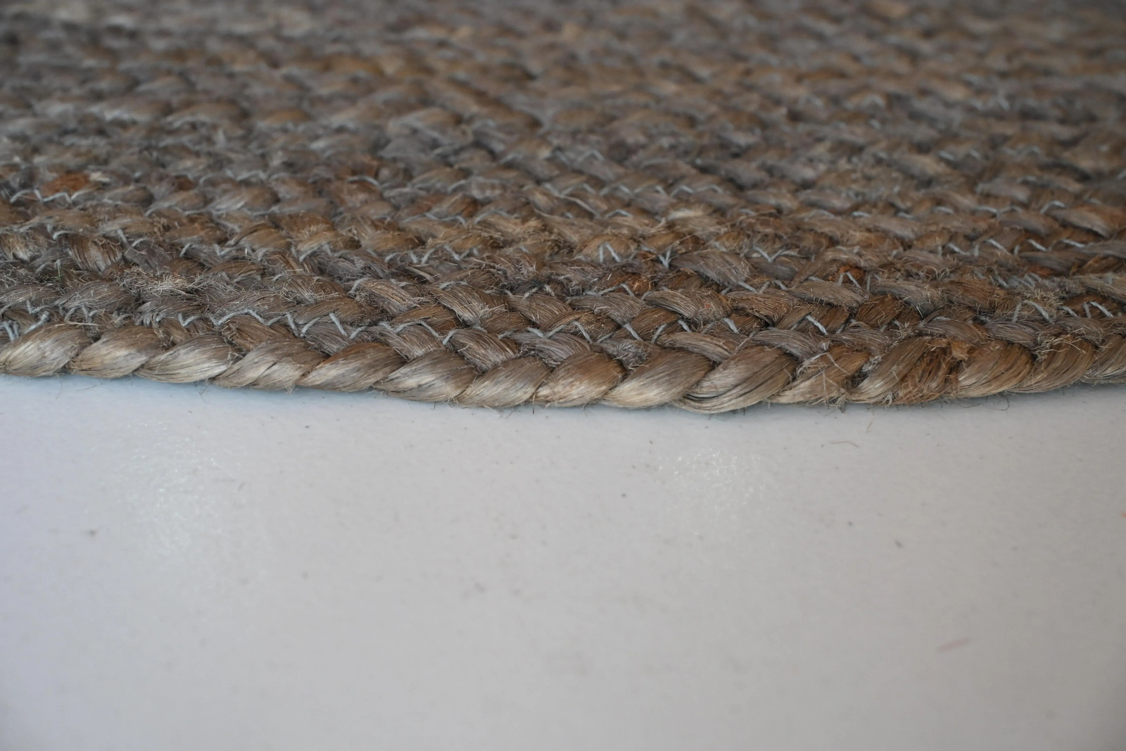 Rugmoda Natural Jute Braided Round 1.5x2 ft Doormat Entryway Farmhouse Rug gallery