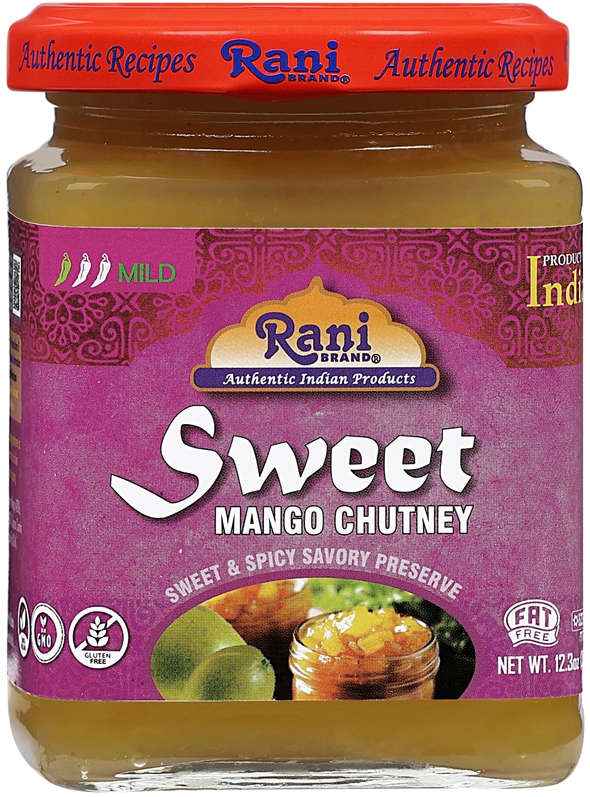 Rani Sweet Mango Chutney (Indian Preserve) 12.3oz (350g) gallery