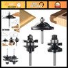 3PCS Router Bit Set for Cabinet Doors, 1/4" Shank, Raised Panel & Ogee Bits, DIY gallery