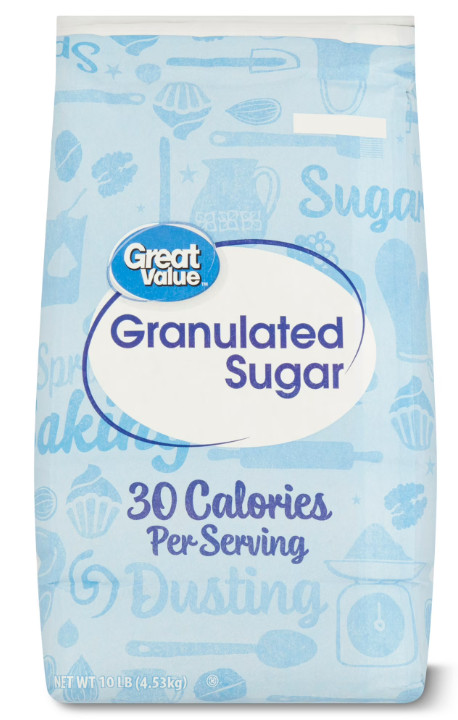 Great Value Pure Granulated Sugar, 10lb free and fast Shipping gallery