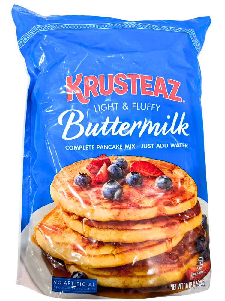 Krusteaz Buttermilk Light & Fluffy Complete Pancake Mix 10 Lb Bag EXP 06/2027 gallery
