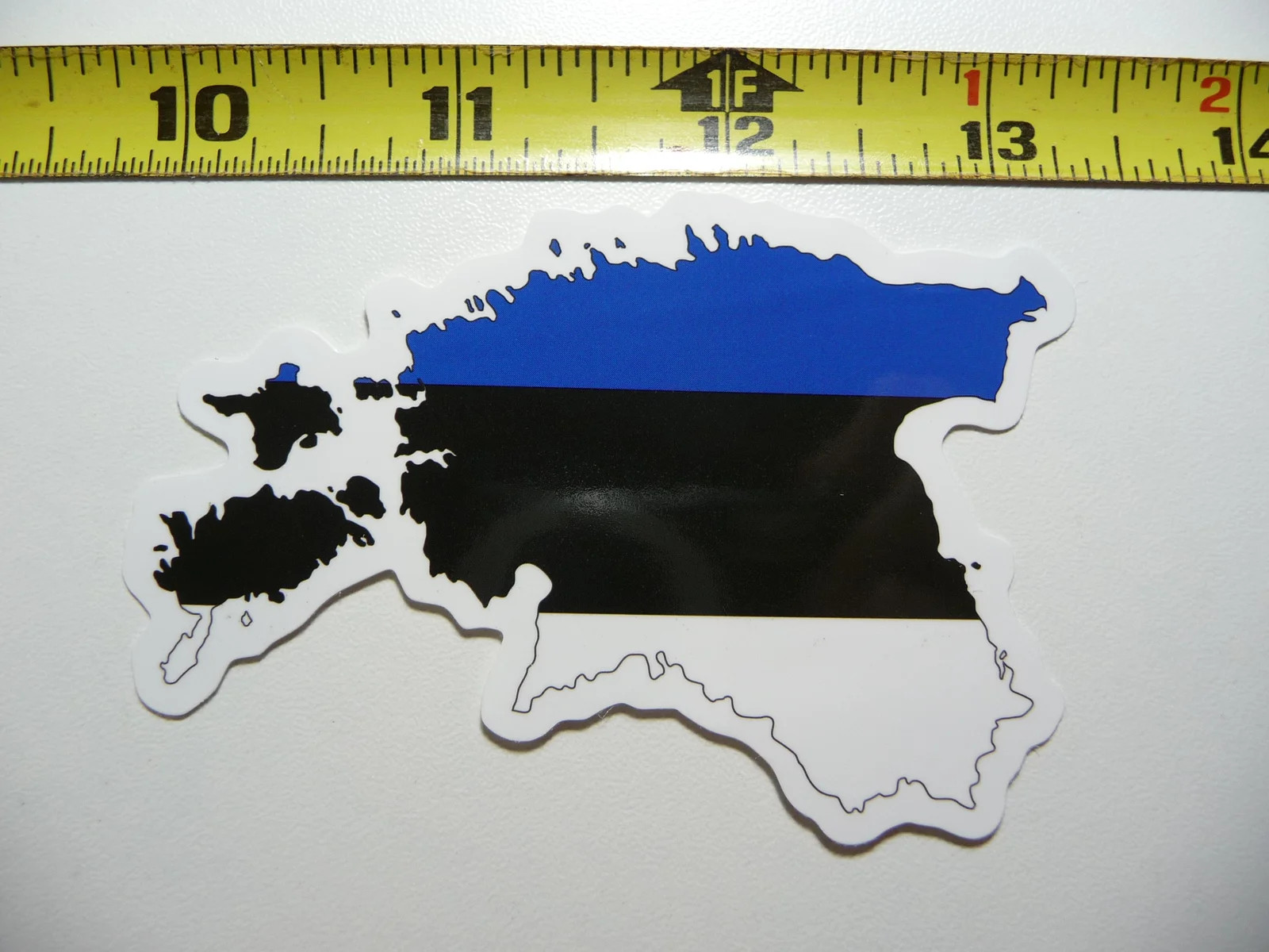 ESTONIA SMALL STICKER DECAL MAP FLAG COUNTRY OUTLINE SILHOUETTE LAPTOP gallery
