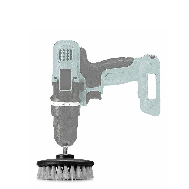 Drill Brush Soft Bristle Use w/Power Drill Upholstery Cleaning gallery