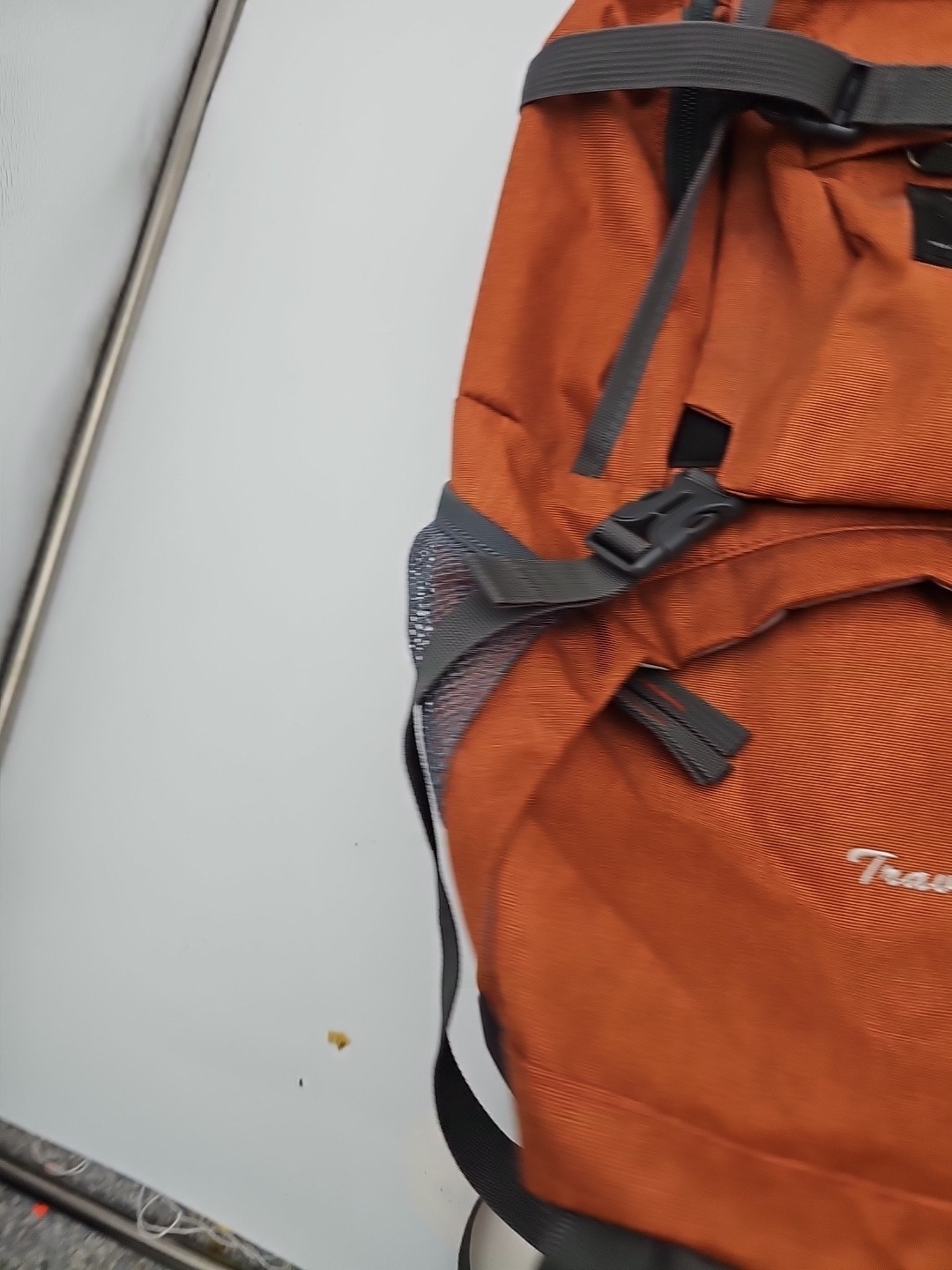 Mountaintop - 40L Hiking Backpack - Orange Trail Bag NWT 4