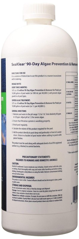 SeaKlear 90-Day Algae Prevention & Remover, 1 Qt gallery